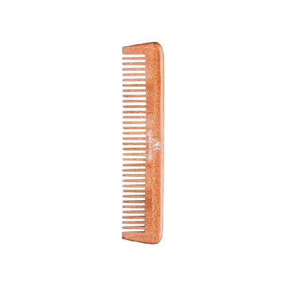 Neem comb Nava Beauty copper-toned fine-tooth hair care tool on Tampa Home & Garden Store