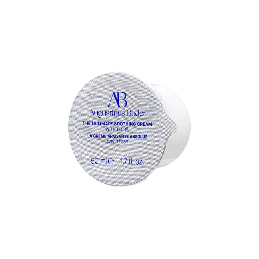 Augustinus Bader Ultimate Soothing Cream Refill 50 mL, white disc with blue AB logo Nava Beauty on Tampa Home & Garden Store