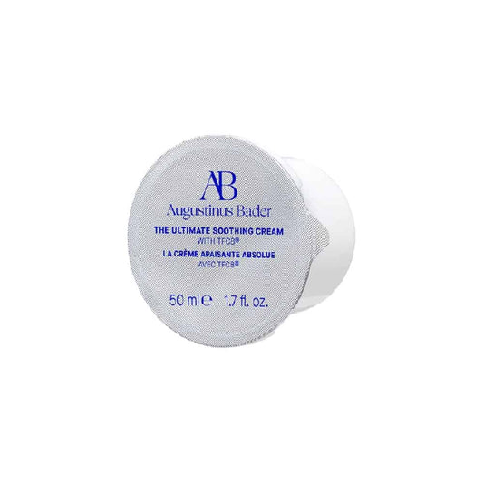 Augustinus Bader Ultimate Soothing Cream Refill 50 mL, white disc with blue AB logo Nava Beauty on Tampa Home & Garden Store
