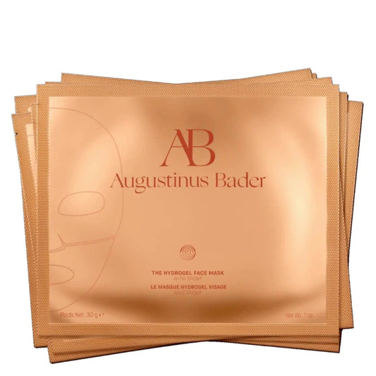 Facial care: Augustinus Bader The Hydrogel Face Mask sachets in copper rose foil, Nava Beauty on Tampa Home & Garden Store
