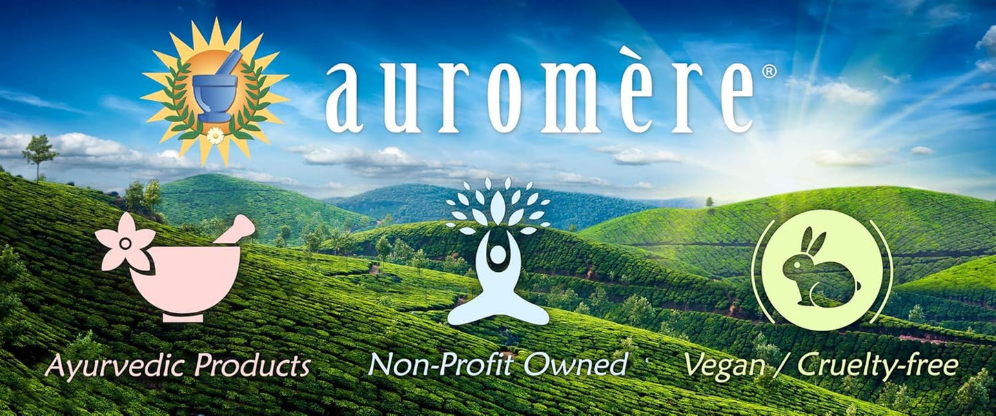 Auromère Ayurvedic Shampoo Bar – Tulsi-Spice | All-in-One Hair & Body Soap | Vegan, Zero-Waste, Neem & Herbal Formula (4.23 oz) - Tampa Home & Garden Store