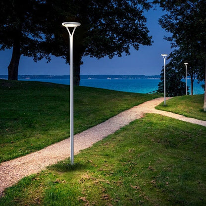 Aurora Pro® | Outdoor Pole-Mounted Dusk to Dawn Solar Ambient/Security Light - Tampa Home & Garden Store