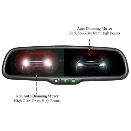 Master Tailgaters 10.5in rear view mirror with 4.3in LCD, auto dimming, anti glare, universal fit on Tampa Home & Garden Store