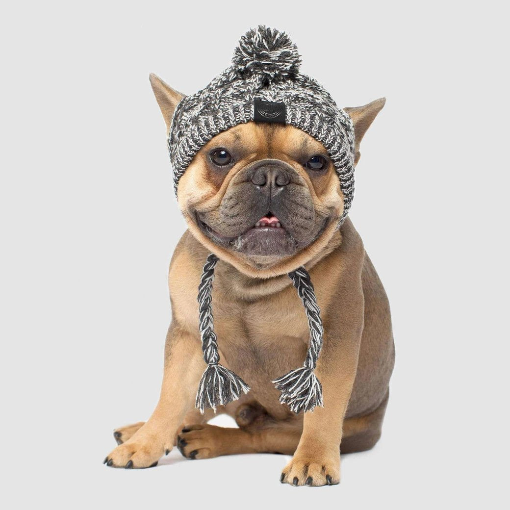 Autumn Winter Warm Knitted Pet Hats With Fluffy Ball - Tampa Home & Garden Store