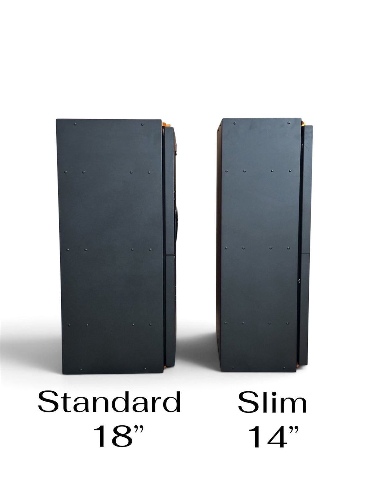 Avatar Mega Storage Box pair for motor vehicle carrying racks; dark gray avatar offroad on Tampa Home & Garden Store