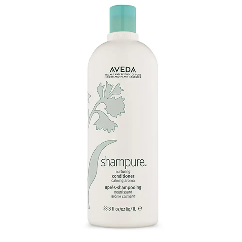 Shampure nurturing conditioner bottle, white container with teal cap Nava Beauty on Tampa Home & Garden Store