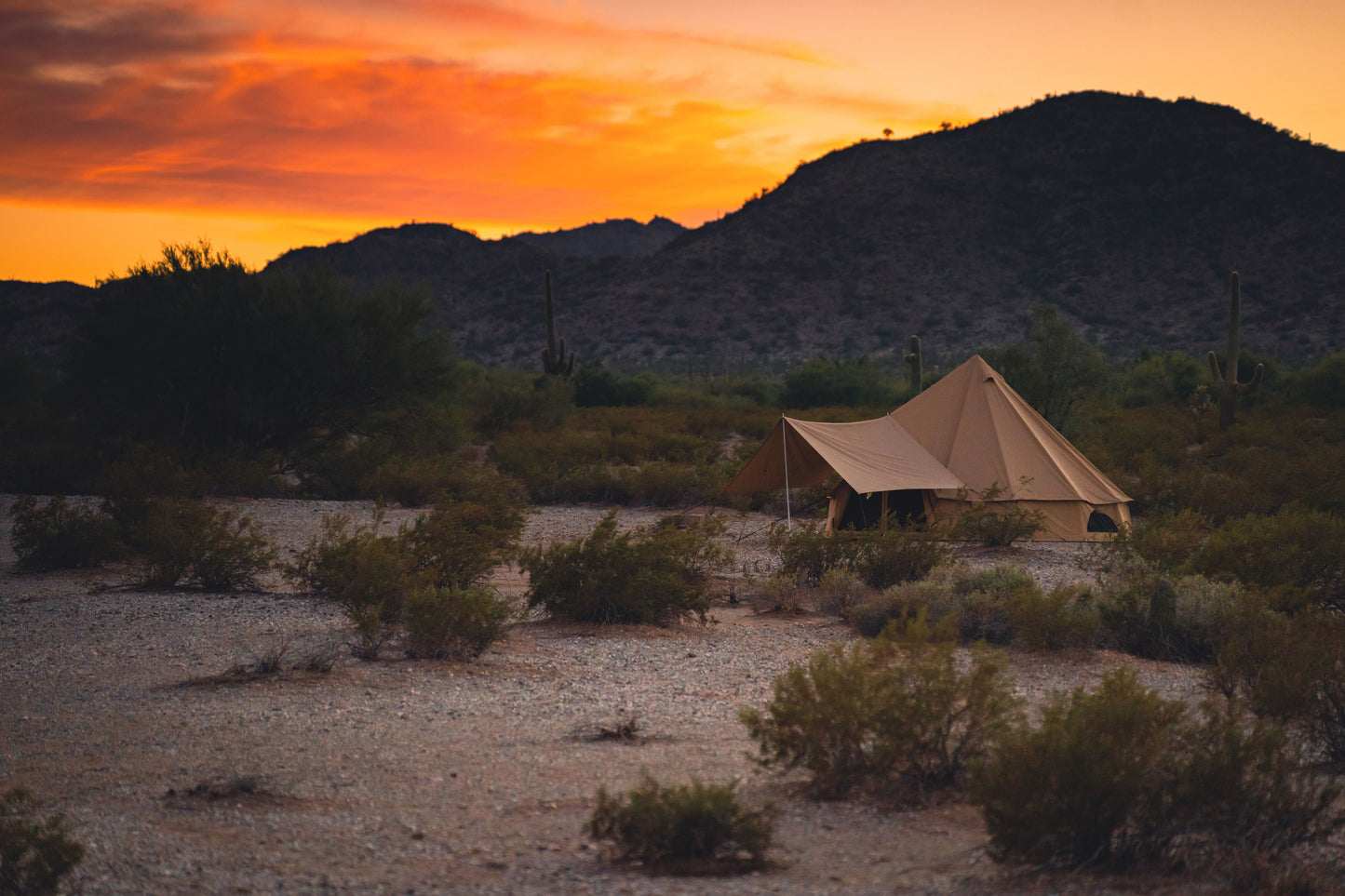 Awning for Bell tents - Tampa Home & Garden Store