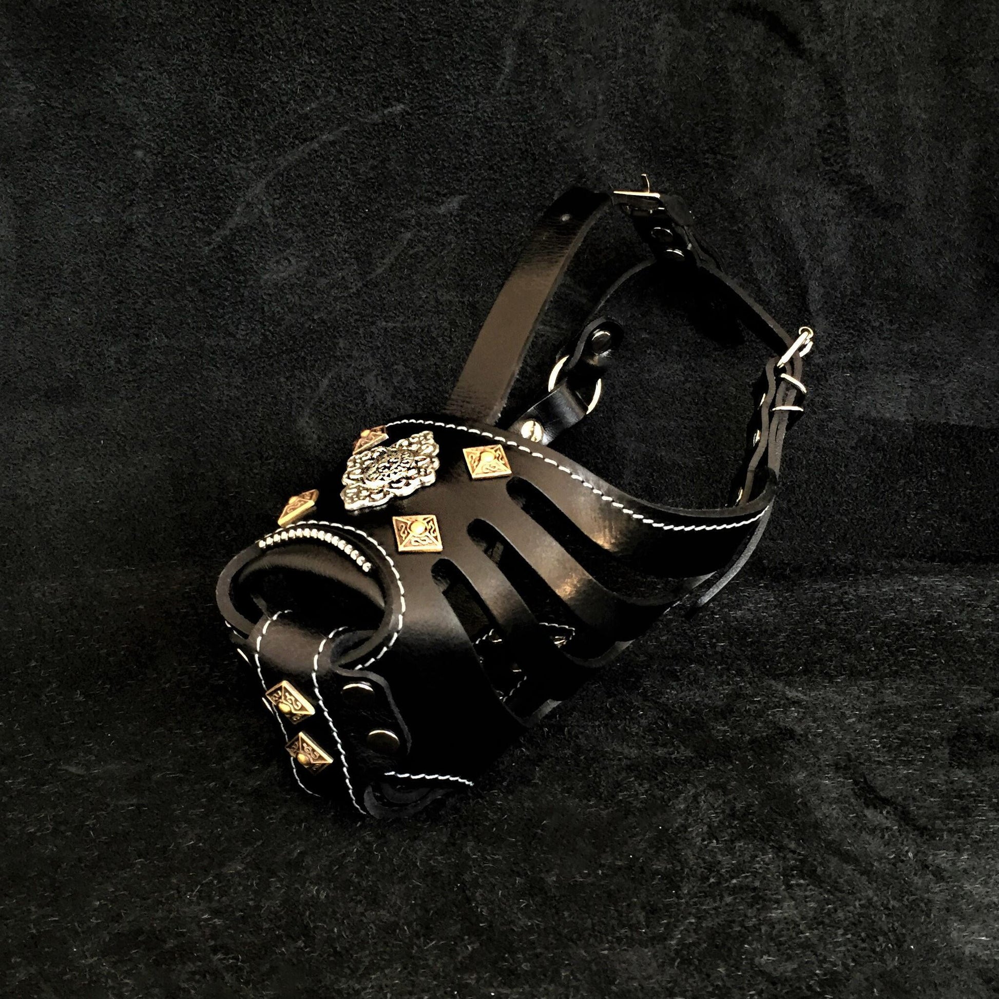 ''Aztec'' Basket Muzzle Black - Tampa Home & Garden Store