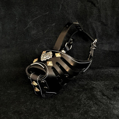 ''Aztec'' Basket Muzzle Black - Tampa Home & Garden Store