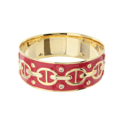 Laguna Links Classic Bangle and Gold Plating