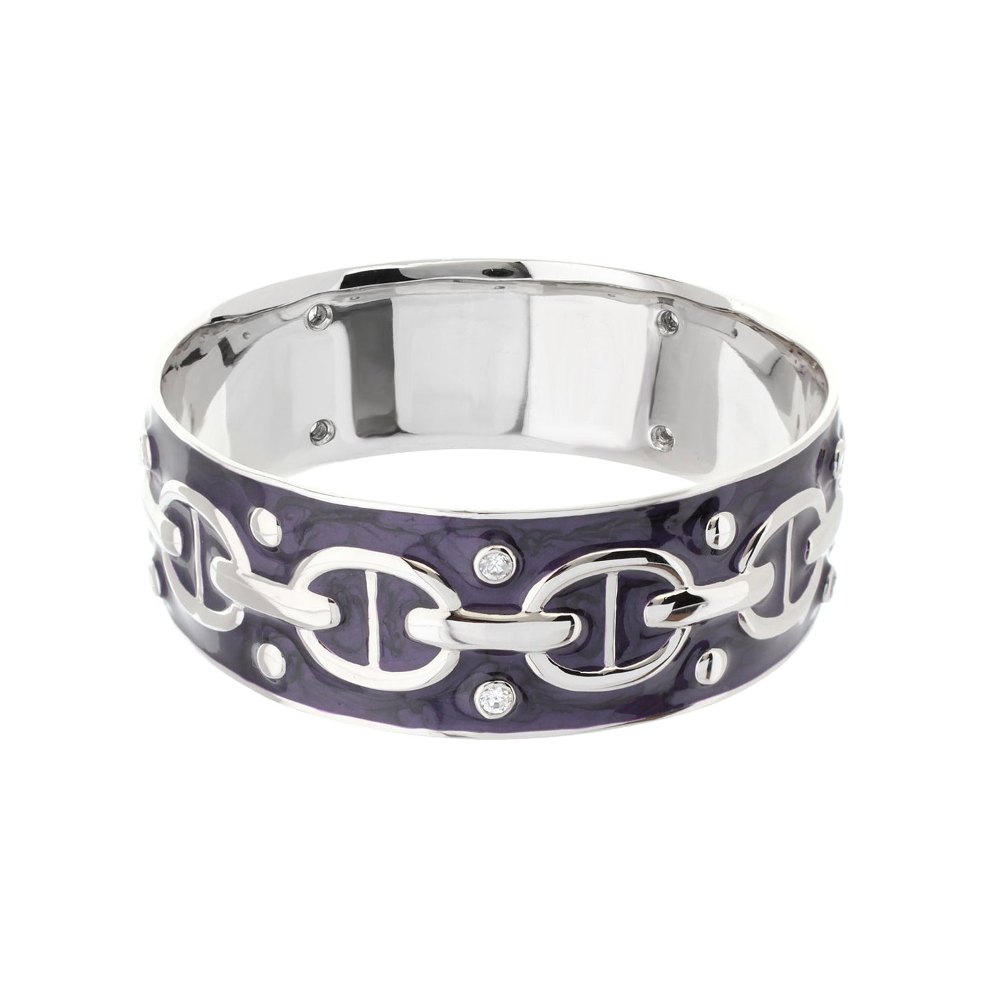 Laguna Links Classic Bangle and Gold Plating