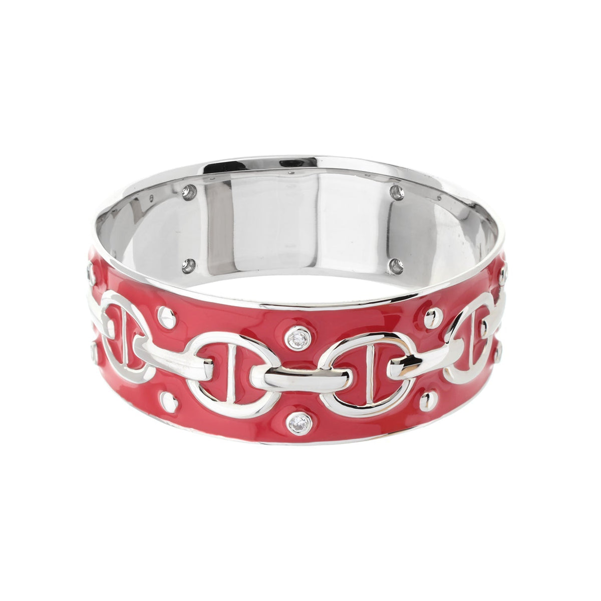 Laguna Links Classic Bangle and Gold Plating