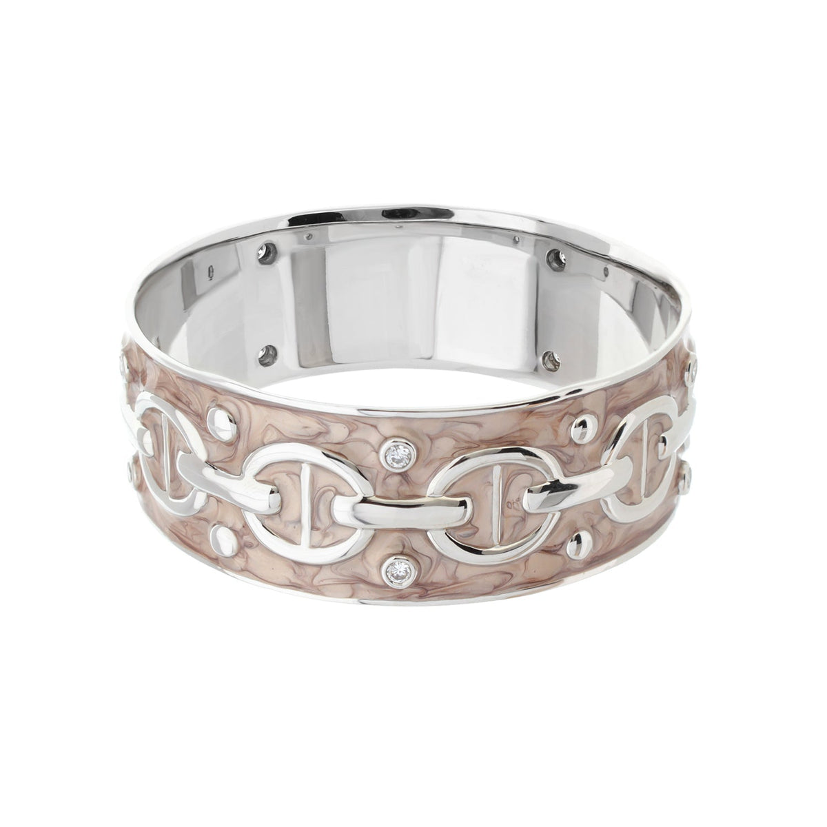 Laguna Links Classic Bangle and Gold Plating
