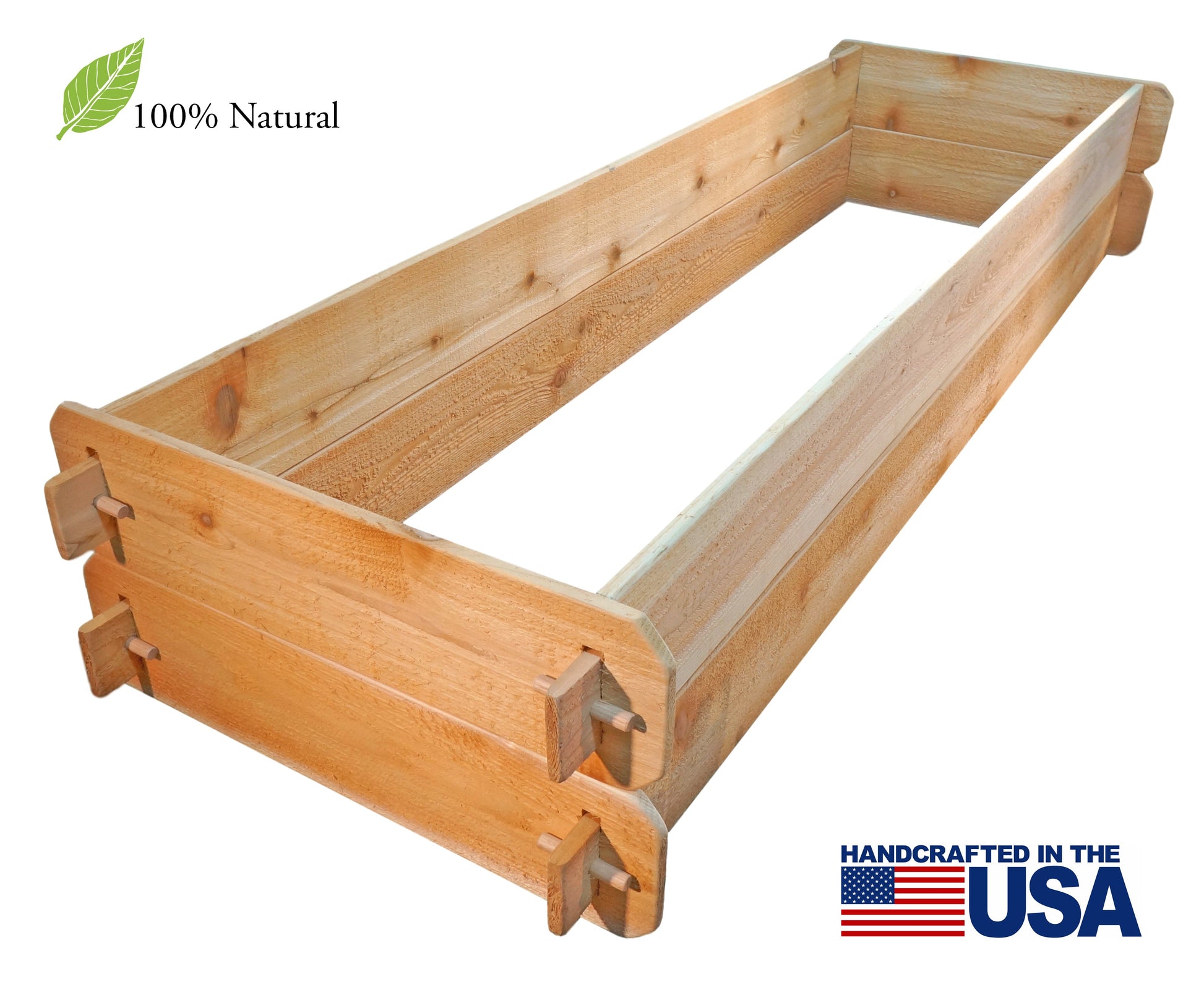 Timberlane Gardens raised garden bed kit double deep two 2x6 cedar boards on Tampa Home & Garden Store