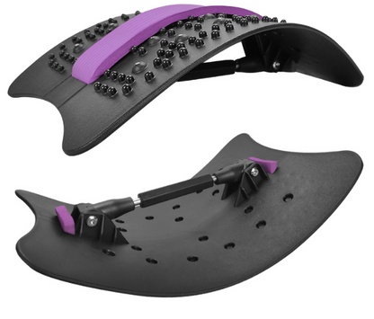 124 Freely Adjustable Back Stretch Equipment Massager Stretching Device - Tampa Home & Garden Store