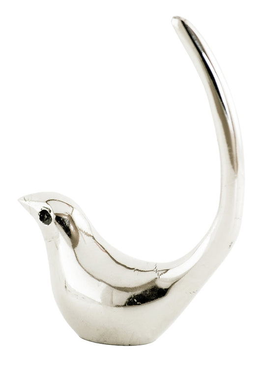 Vibhsa silver bird ring holder jewelry stand for ring organization on Tampa Home & Garden Store