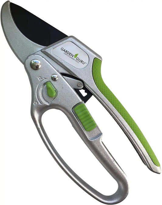 2 In 1 Garden Ratchet Pruning Shears Clippers