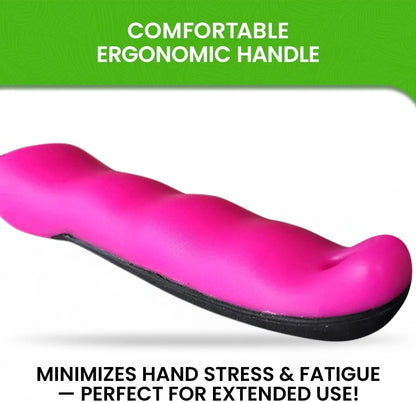 Garden trowel pink ergonomic handle by Garden Guru with stainless steel blade on Tampa Home & Garden Store