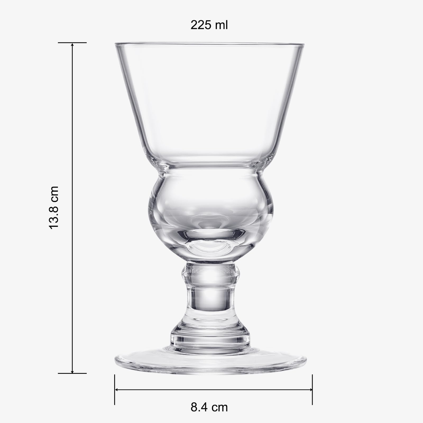 Specialty Absinthe Glasses with Spoon and Tray