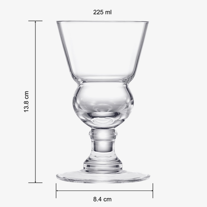 Specialty Absinthe Glasses with Spoon and Tray