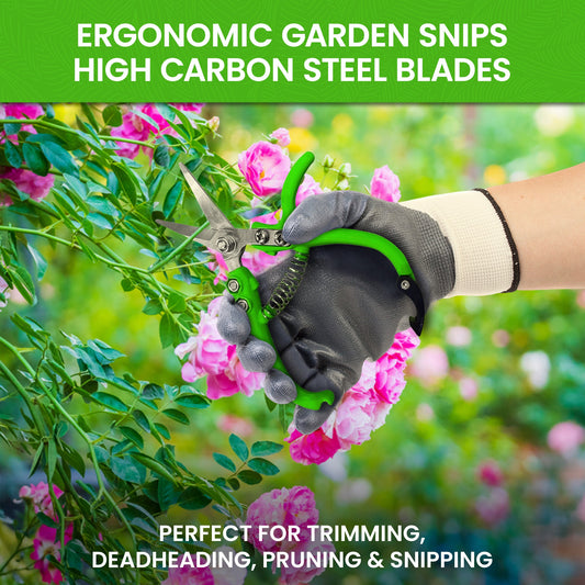 Cisailles de jardin ergonomiques