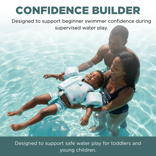 Toddler Swim Vest and Soft Neoprene Arm Sleeves