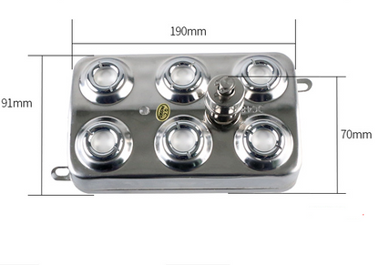 Rockery pond water landscape fogging machine high-frequency oscillation fogging board smoke machine ten head industrial ultrason - Tampa Home & Garden Store
