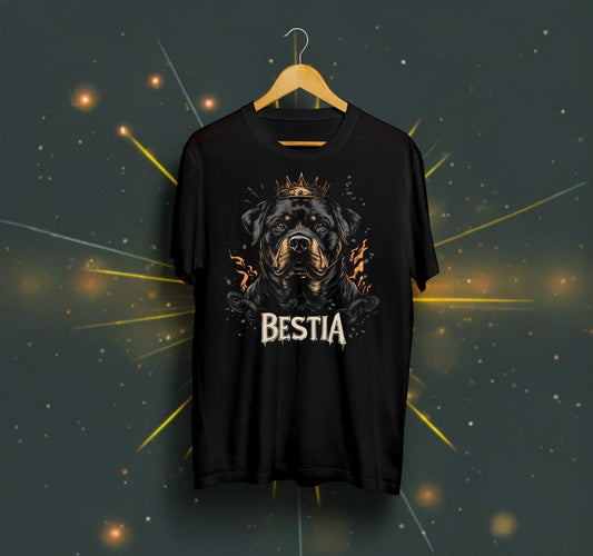 Rottweiler T-shirt Black