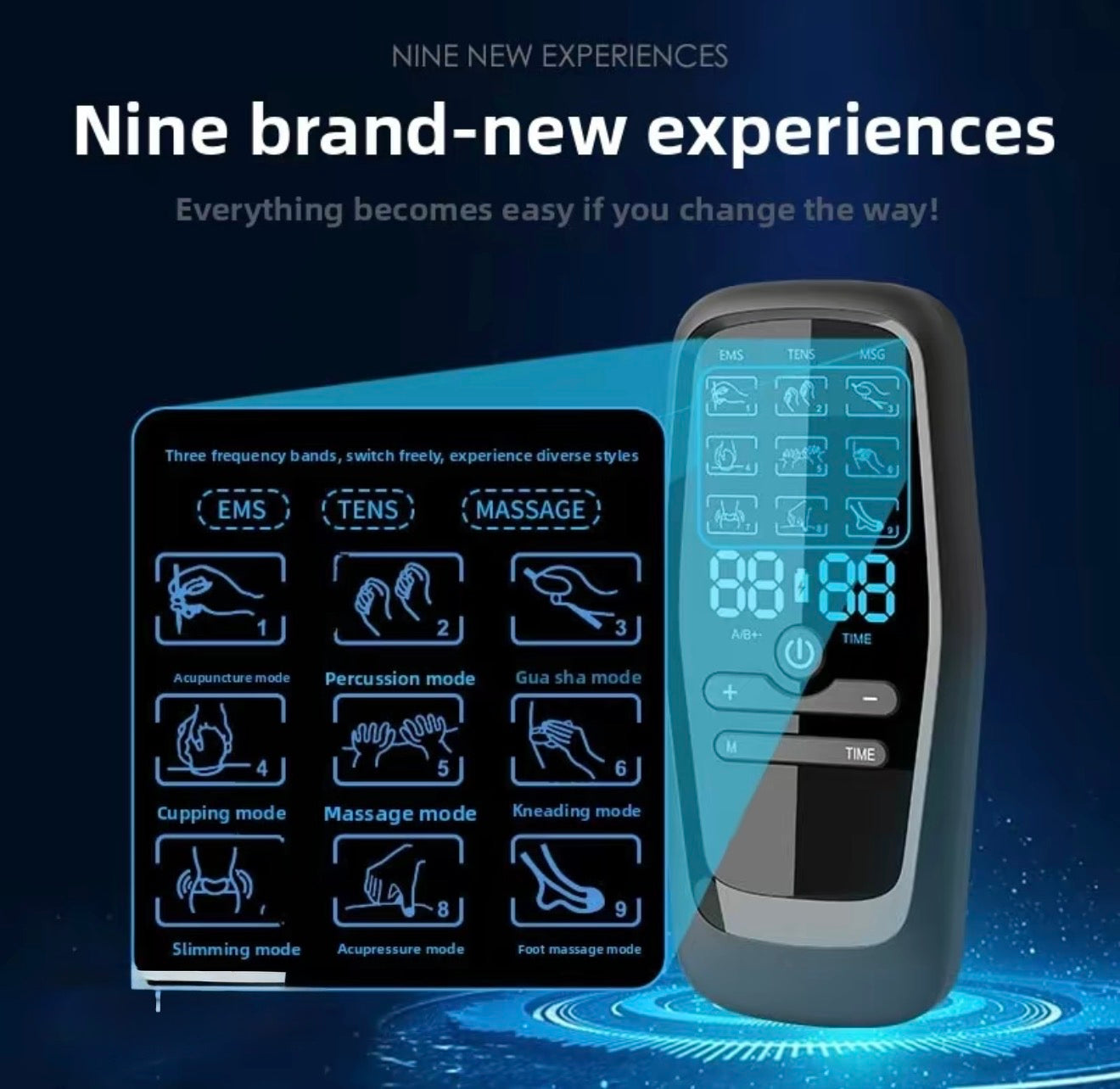 PainPulse 9-Mode Massager - Tampa Home & Garden Store