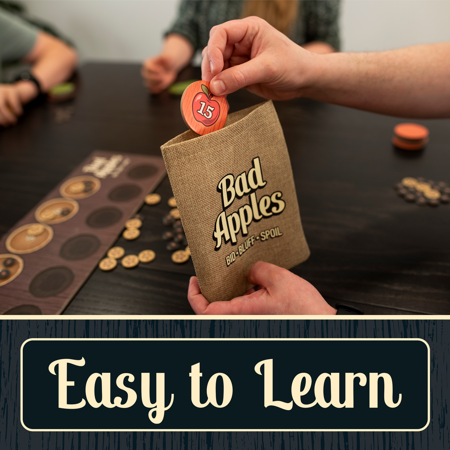 Bad Apples Bluffing Auction Card Game For Adults