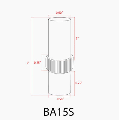 BA15S Bayonet Style LED Capsule 12V Energy Efficient 1156 Light Bulb