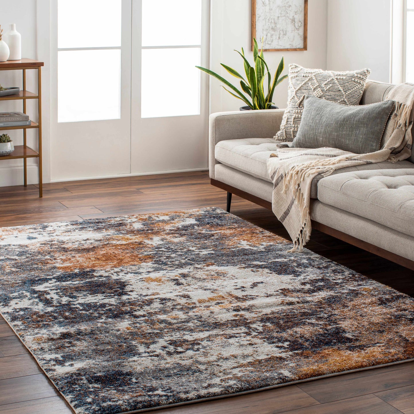 Babatngon Rock Pattern Luxe Rug