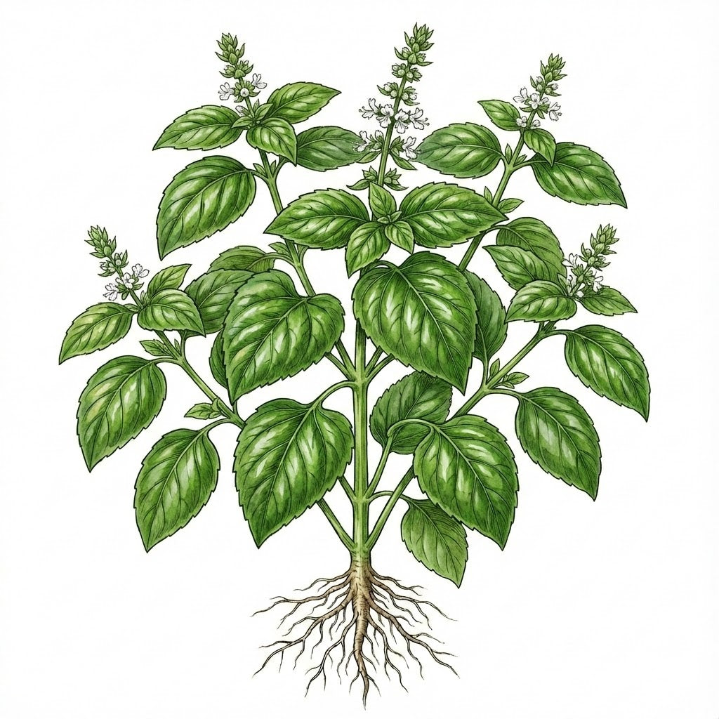 BASIL Seeds, Large Leaf Italian - Tampa Home & Garden Store