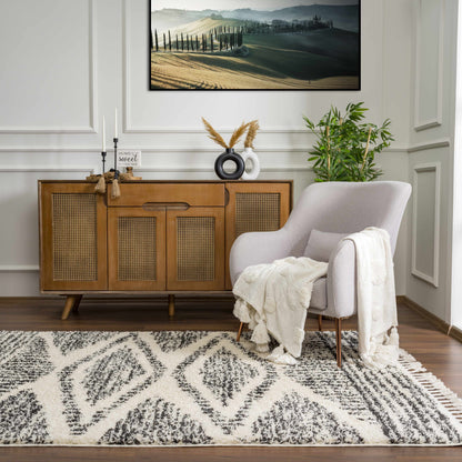 Fishhook Berber Shag Rug and Farmhouse Style