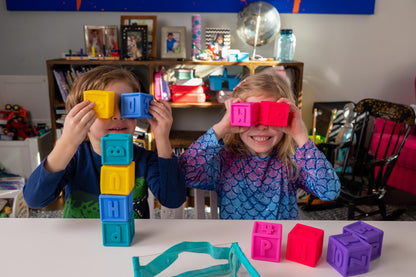 Soft Squeeze and Stack Blocks for Toddlers