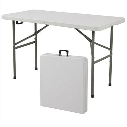 Mesa Plegable Central Multiusos de 1.2 metros con Asa de Transporte