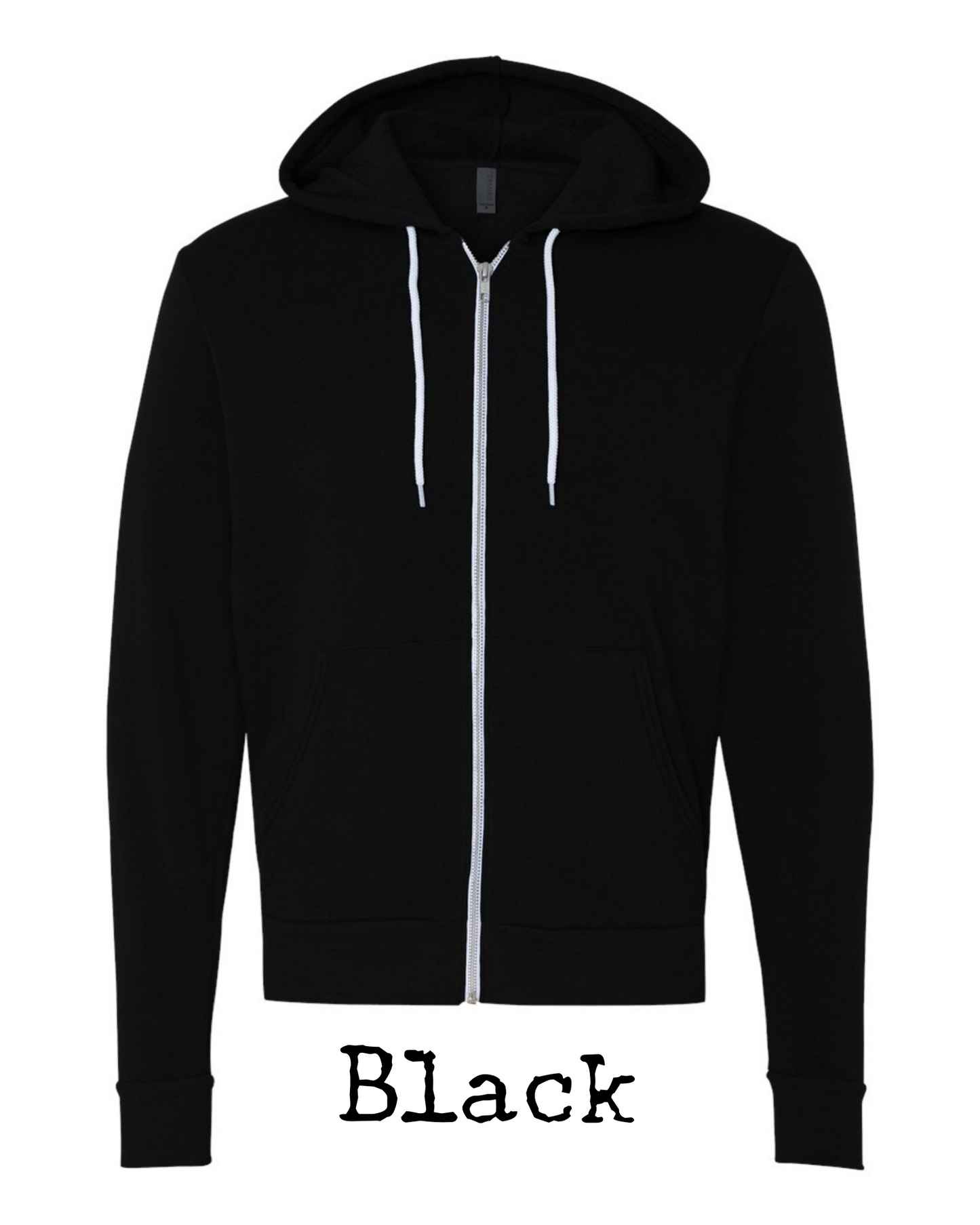 Sweat-shirt à capuche zippé brodé motif chardon écossais Dinna Fash - Inspiration Outlander