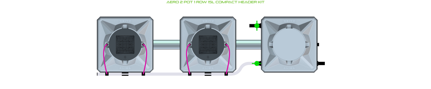 ALIEN AERO 2 Pot 1 Row Kit