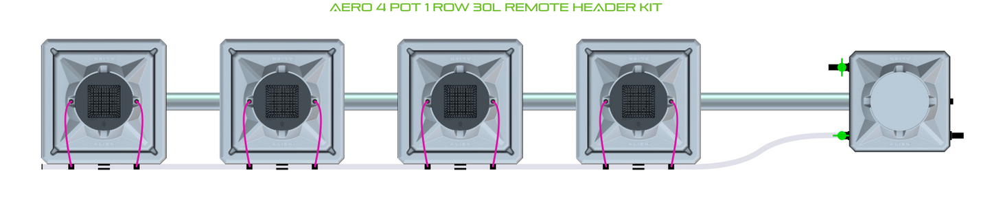 ALIEN AERO 4 Pot 1 Row Kit