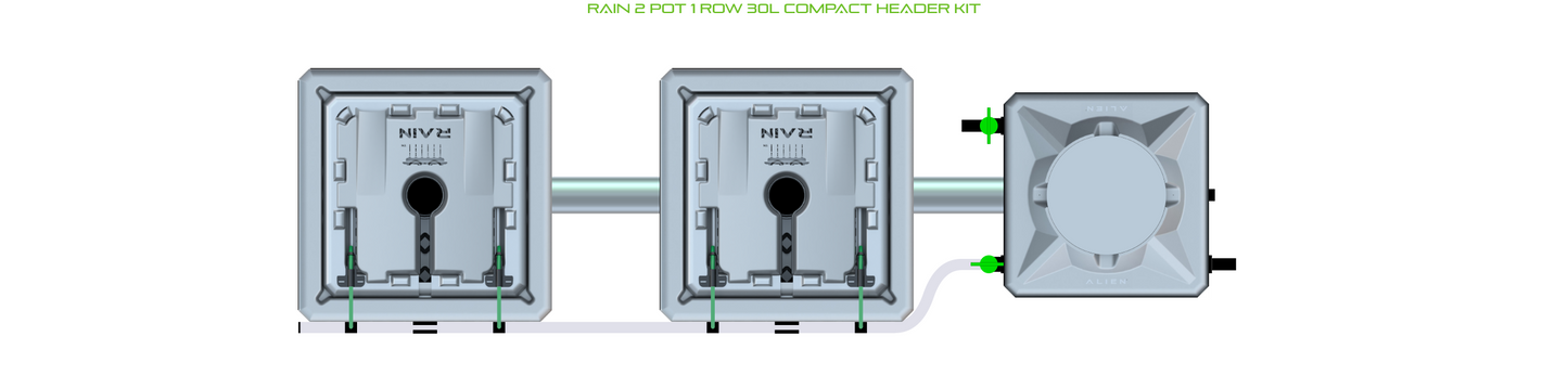 ALIEN RAIN 2 Pot 1 Row Kit