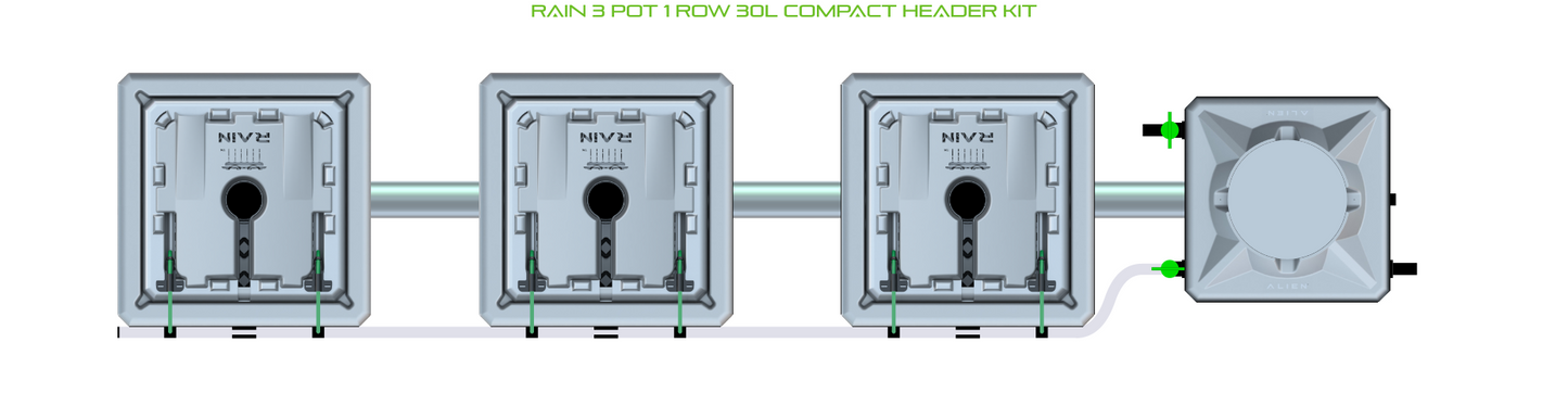 ALIEN RAIN 3 Pot 1 Row Kit