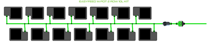 ALIEN EasyFeed 14 Pot 2 Row Kit