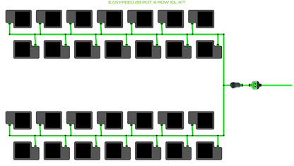 ALIEN EasyFeed 28 Pot 4 Row Kit