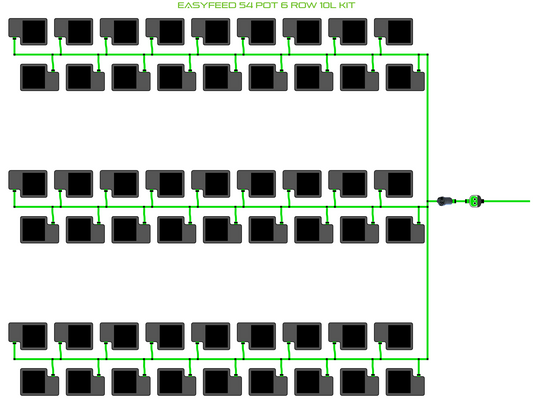 ALIEN EasyFeed 54 Pot 6 Row Kit