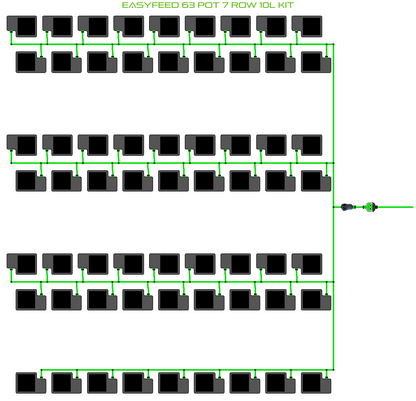 ALIEN EasyFeed 63 Pot 7 Row Kit