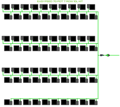 ALIEN EasyFeed 70 Pot 7 Row Kit