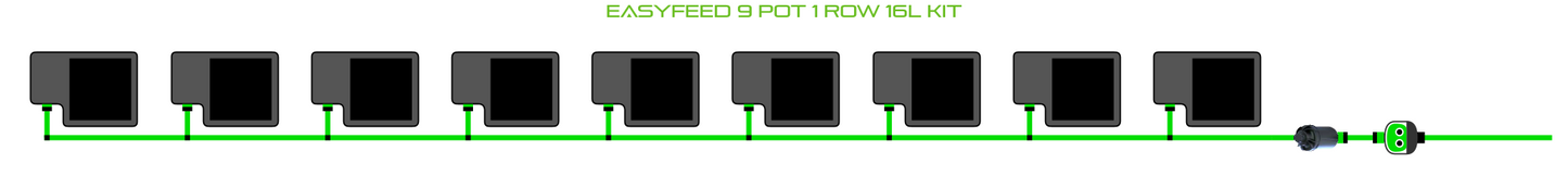 ALIEN EasyFeed 9 Pot 1 Row Kit