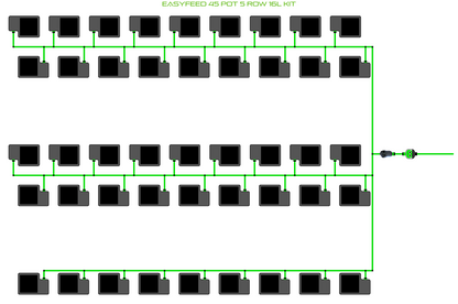 ALIEN EasyFeed 45 Pot 5 Row Kit