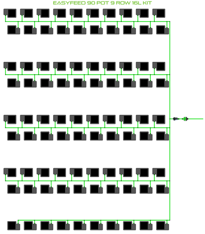 ALIEN EasyFeed 90 Pot 9 Row Kit