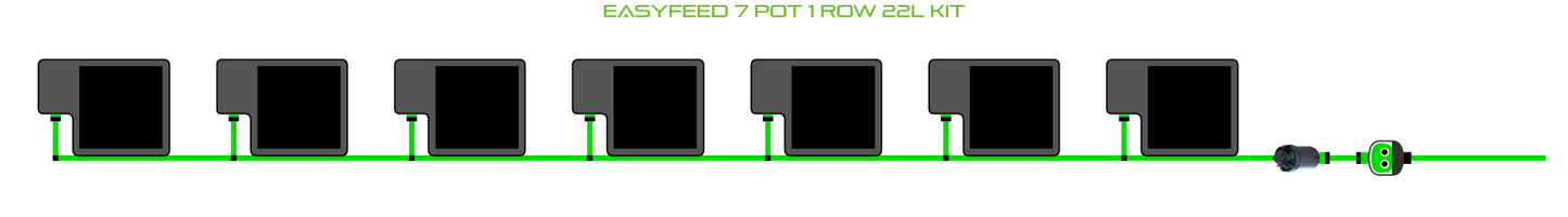 ALIEN EasyFeed 7 Pot 1 Row Kit